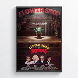Little Shop of Horrors Movie Poster Print Wall Art Retro Horror Wall A2 42 X 59.9CM