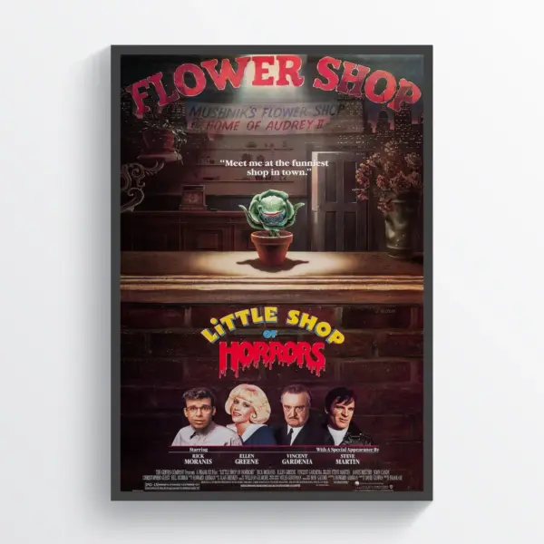 Little Shop of Horrors Movie Poster Print Wall Art Retro Horror Wall A2 42 X 59.9CM