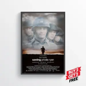 Saving Private Ryan Movie Film Poster Print Wall Art Gift A2 42 X 59.9CM