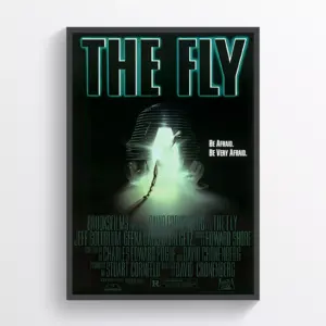 The Fly Movie Poster Print Wall Art Retro Horror Wall Art A3 29.7 x 42CM
