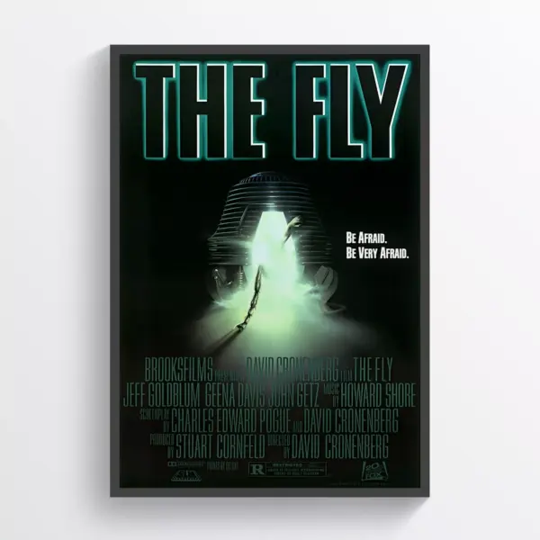 The Fly Movie Poster Print Wall Art Retro Horror Wall Art A4 21 x 29.7CM