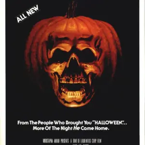 Halloween Classic Retro Vintage Movie Film Posters Horror Poster Print Wall Art Halloween 2 A5 14.8 x 21CM