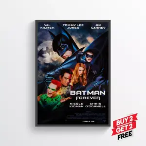 Batman Forever Movie Film Poster Print Wall Art Gift A2 42 X 59.9CM