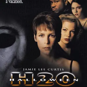 Halloween Classic Retro Vintage Movie Film Posters Horror Poster Print Wall Art Halloween H20 A2 42 X 59.9CM