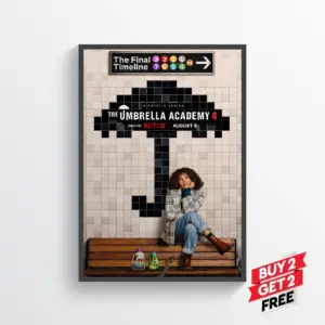 The Umbrella Academy 4 Movie Film Posters Print Wall Art A3 29.7 x 42CM