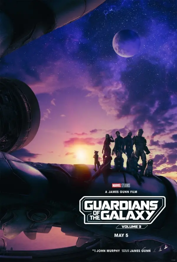 Guardians Of The Galaxy Vol 3 2023 Movie Teaser Poster Wall Art A4 21 x 29.7CM