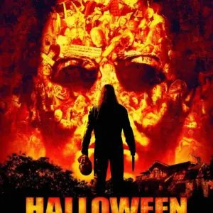 Halloween Classic Retro Vintage Movie Film Posters Horror Poster Print Wall Art Halloween 2007 A4 21 x 29.7CM