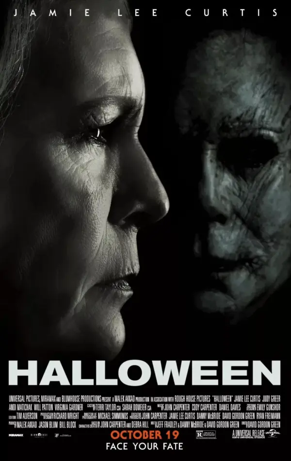 Halloween Classic Retro Vintage Movie Film Posters Horror Poster Print Wall Art Halloween 2018 A4 21 x 29.7CM