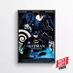 Batman Returns Movie Posters Prints Wall Art Classic Movie A2 42 X 59.9CM