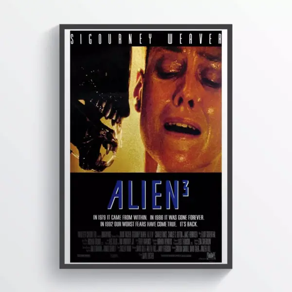 Alien 3 Movie Poster Wall Art Classic Retro Horror Movie A2 42 X 59.9CM