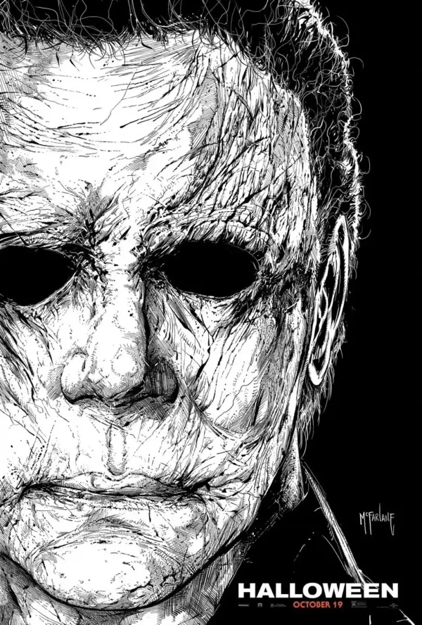 Halloween Classic Retro Vintage Movie Film Posters Horror Poster Print Wall Art Alternative 2 A4 21 x 29.7CM