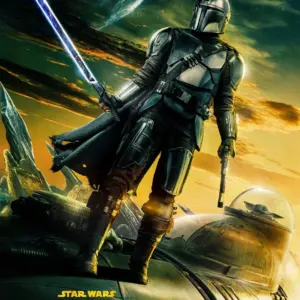 Star Wars The Mandalorian Series 3 Poster Wall Art Official A2 42 X 59.9CM