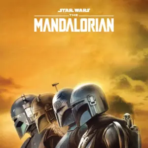 Star Wars The Mandalorian Series 3 Poster Wall Art Promo 1 A2 42 X 59.9CM