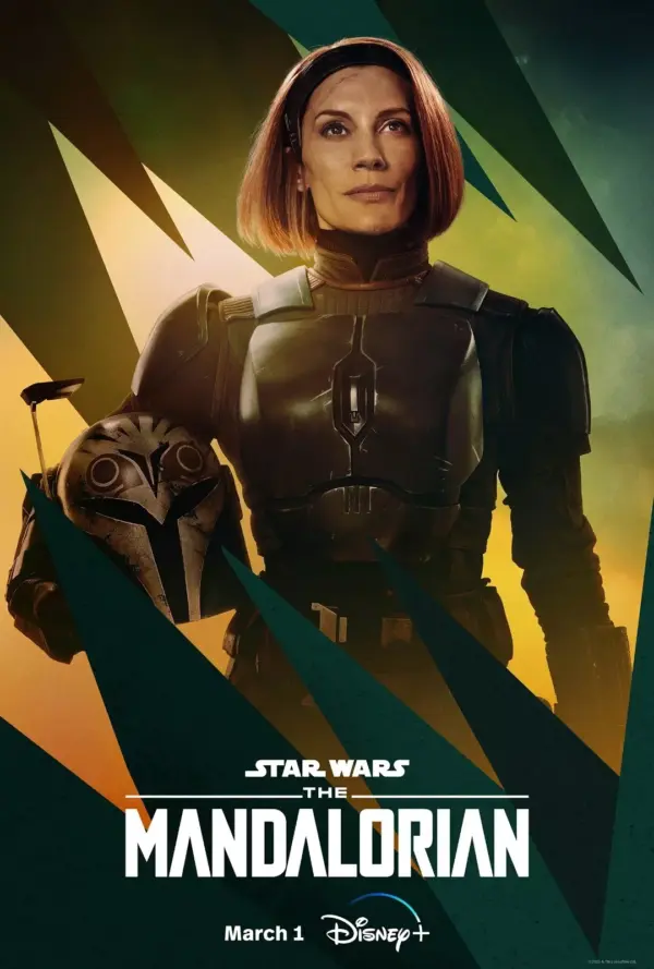 Star Wars The Mandalorian Series 3 Poster Wall Art V3 A2 42 X 59.9CM