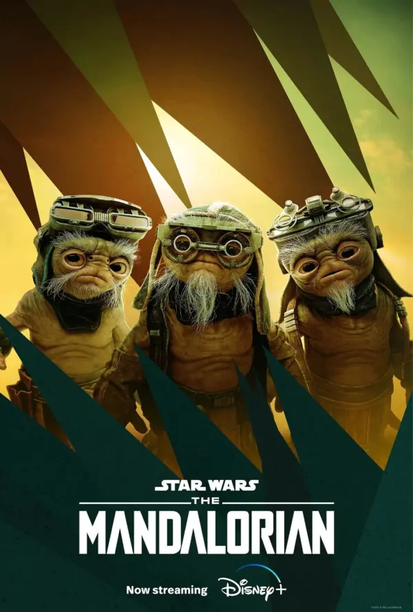 Star Wars The Mandalorian Series 3 Poster Wall Art V4 A2 42 X 59.9CM
