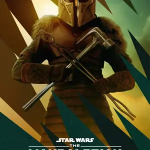 Star Wars The Mandalorian Series 3 Poster Wall Art V5 A2 42 X 59.9CM