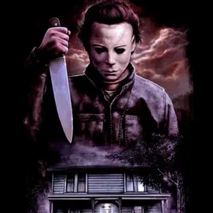 Halloween Classic Retro Vintage Movie Film Posters Horror Poster Print Wall Art Alternative 6 A2 42 X 59.9CM