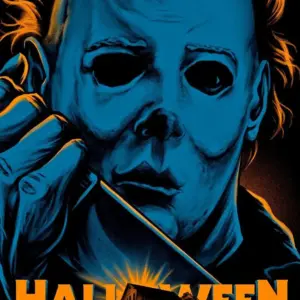 Halloween Classic Retro Vintage Movie Film Posters Horror Poster Print Wall Art Alternative 7 A2 42 X 59.9CM