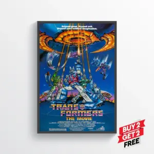 Transformers the Movie Film Posters Print Wall Art A2 42 X 59.9CM