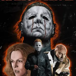 Halloween Classic Retro Vintage Movie Film Posters Horror Poster Print Wall Art Alternative 18 A4 21 x 29.7CM