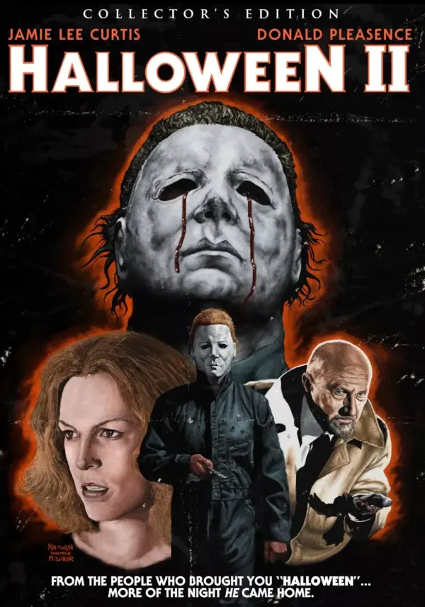 Halloween Classic Retro Vintage Movie Film Posters Horror Poster Print Wall Art Alternative 18 A4 21 x 29.7CM