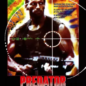 PREDATOR FRANCHISE HORROR MOVIE FILM POSTERS PRINTS WALL ART - 1. Predator 1987 A4 21 x 29.7CM