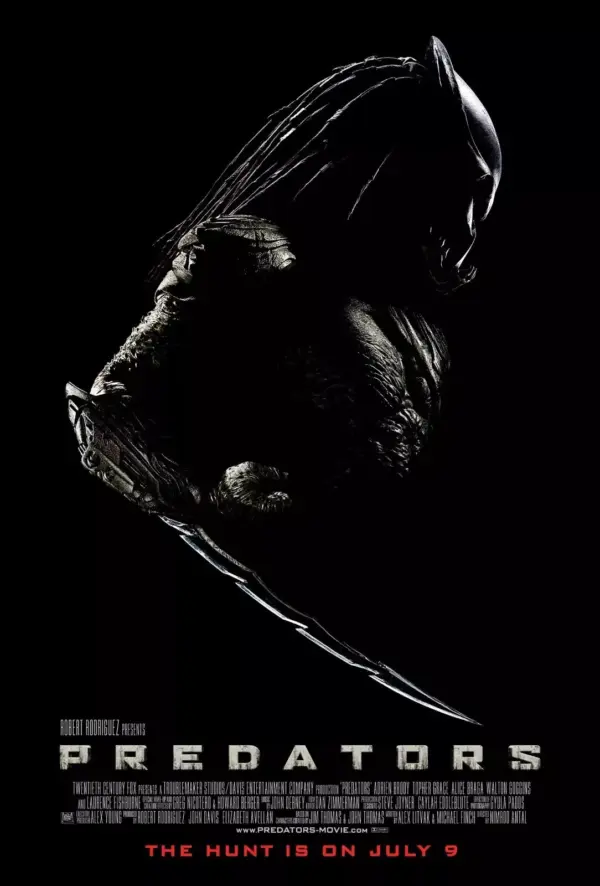 PREDATOR FRANCHISE HORROR MOVIE FILM POSTERS PRINTS WALL ART - 3. Predators 2010 A4 21 x 29.7CM