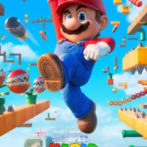 The Super Mario Bros Movie 2023 Movie Poster Wall Art Promo 2 A4 21 x 29.7CM