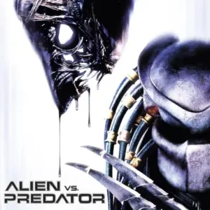 PREDATOR FRANCHISE HORROR MOVIE FILM POSTERS PRINTS WALL ART - 5. Alien vs Predator 2004 A2 42 X 59.9CM