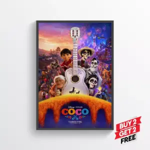 COCO Movie Film Poster Print Wall Art Gift A2 42 X 59.9CM