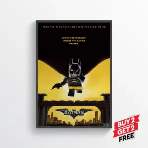 The Lego Batman Movie Movie Film Posters Print Wall Art A2 42 X 59.9CM