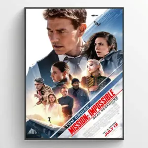 Mission Impossible - Dead Reckoning Part One 2023 Movie Poster Wall Art A3 29.7 x 42CM