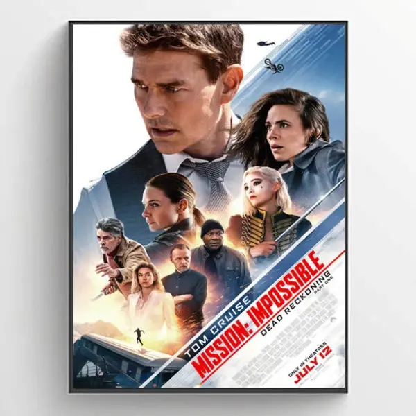 Mission Impossible - Dead Reckoning Part One 2023 Movie Poster Wall Art A3 29.7 x 42CM