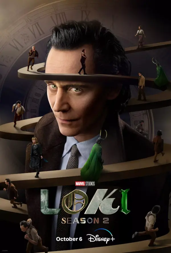 Loki Season 2 Movie Poster Wall Art Promo A4 21 x 29.7CM