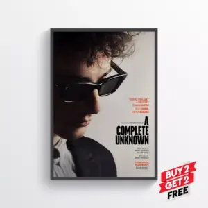A Complete Unknown Movie Film Poster Print Wall Art Gift A2 42 X 59.9CM