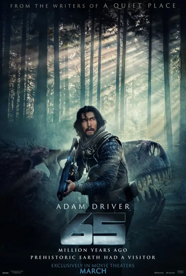 65 2023 Teaser Poster Movie Poster Wall Art A3 29.7 x 42CM