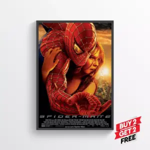 Spiderman 2 Movie Film Posters Print Wall Art A3 29.7 x 42CM