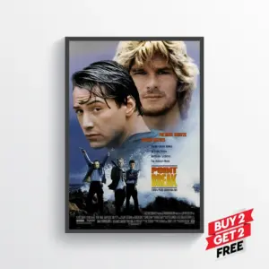 Point Break Movie Film Poster Print Wall Art Gift A2 42 X 59.9CM