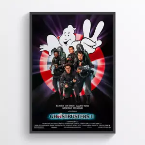 GhostBusters 2 Movie Poster Print Wall Art Retro Horror Wall Art A2 42 X 59.9CM