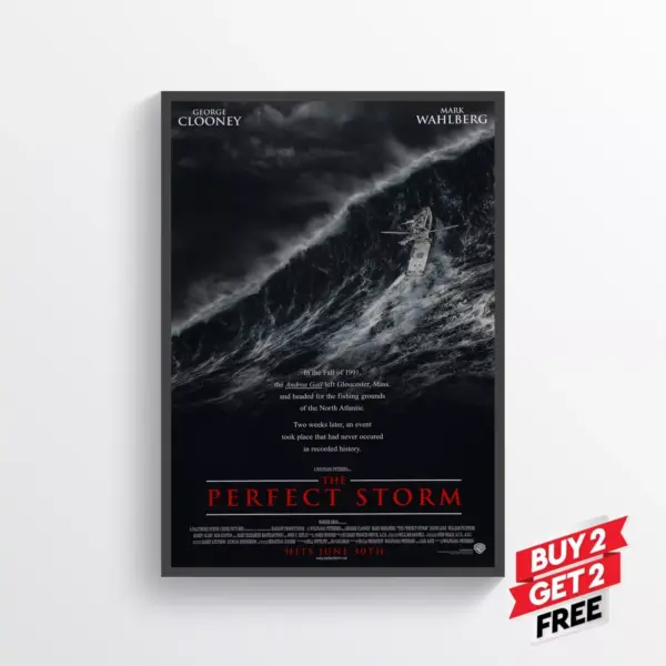 The Perfect Storm Movie Posters Prints Wall Art Classic A4 21 x 29.7CM