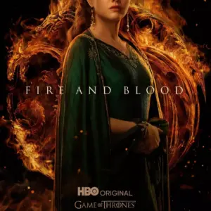 House Of The Dragon 2022 Series Poster - Game of Thrones - Wall Art A2 42 X 59.9CM