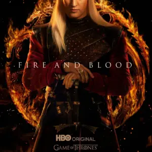 House Of The Dragon 2022 Series Poster - Game of Thrones - Wall Art A2 42 X 59.9CM