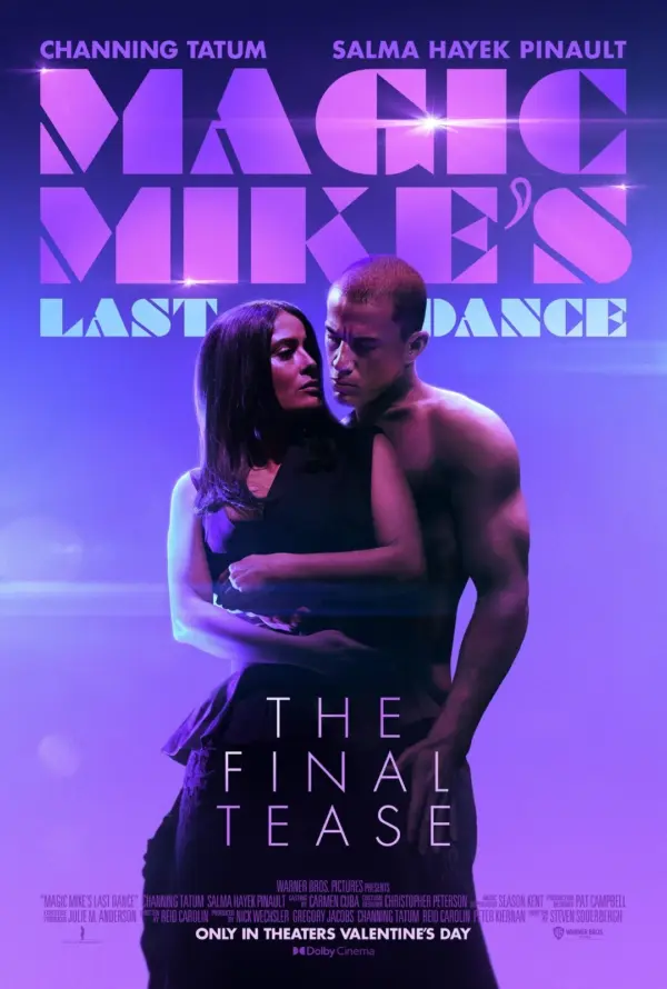 Magic Mike's Last Dance 2023 Poster Wall Art Official 1 A3 29.7 x 42CM