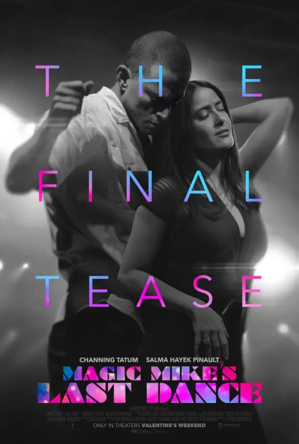 Magic Mike's Last Dance 2023 Poster Wall Art Teaser 1 A4 21 x 29.7CM