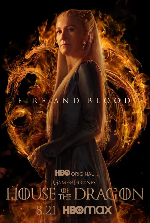House Of The Dragon 2022 Series Poster - Game of Thrones - Wall Art A3 29.7 x 42CM