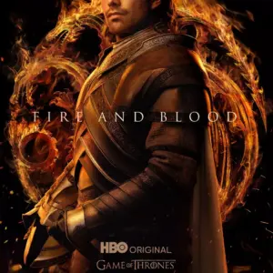 House Of The Dragon 2022 Series Poster - Game of Thrones - Wall Art A3 29.7 x 42CM