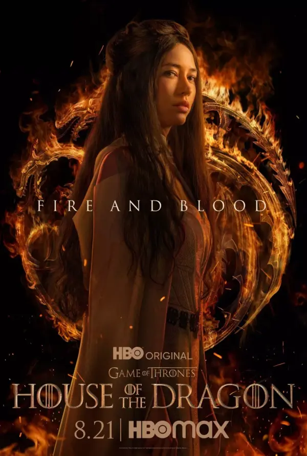 House Of The Dragon 2022 Series Poster - Game of Thrones - Wall Art A2 42 X 59.9CM