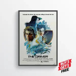 The Driver Movie Film Poster Print Wall Art Gift A2 42 X 59.9CM