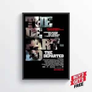 The Departed Movie Film Poster Print Wall Art Gift A3 29.7 x 42CM