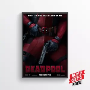 Deadpool Movie Film Posters Print Wall Art A5 14.8 x 21CM